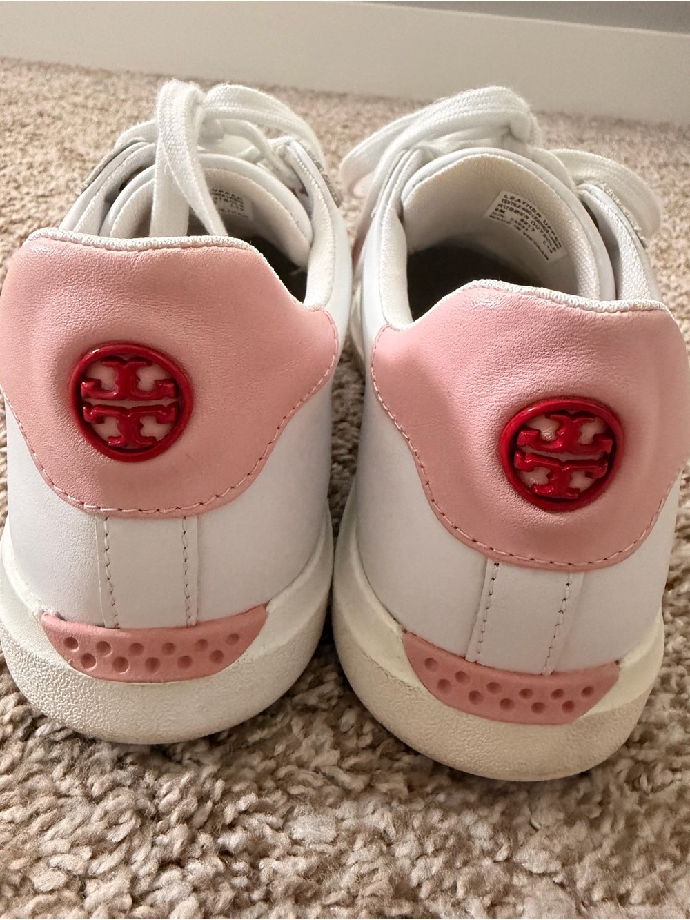 Tory Burch Leather Sneakers